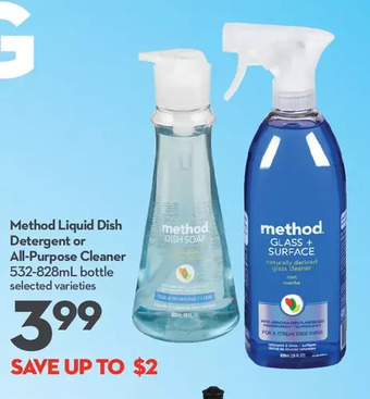 Longo's Method liquid dish detergent or all-purpose cleaner offer