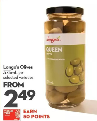 Longo's Longo's olives offer