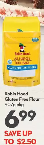 Longo's Robin hood gluten free flour offer