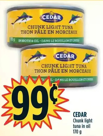 Marché Adonis Cedar chunk light tuna in oil offer