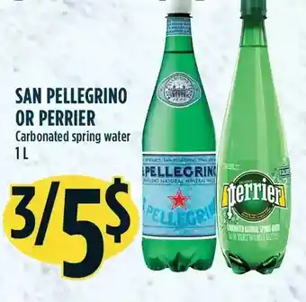 Marché Adonis San pellegrino or perrier offer