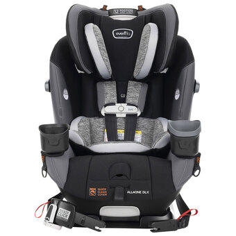Evenflo all4one dlx all-in-one booster car seat with sensor safe - canyons grey