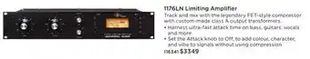Long & McQuade Universal audio 1176ln classic limiting amplifier offer