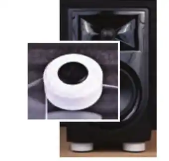 Long & McQuade Auralex propod monitor isolation device, set of 4 - white offer