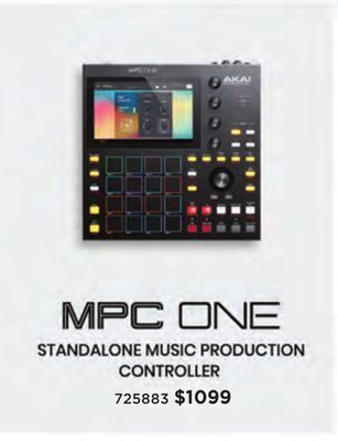Long & McQuade Akai mpc one standalone music production center offer