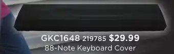 Long & McQuade Gator keyboard slip cover - 88 key offer