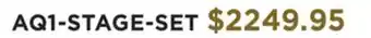 Long & McQuade Sonor aq1 stage 5-piece drum kit (22,10,12,16,sd) with hardware - piano black offer