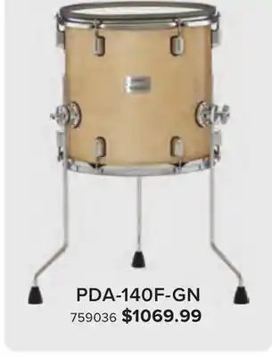 Long & McQuade Roland pda140f acoustic design 14'' floor tom pad - gloss natural offer