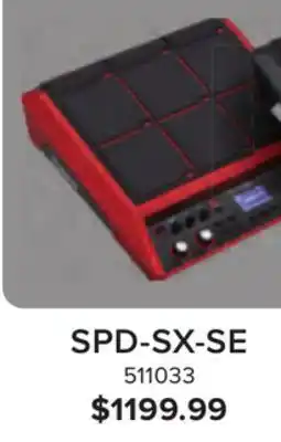 Long & McQuade Roland special edition spd-sx sampling pad offer