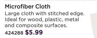 Long & McQuade Carlton microfiber cleaning cloth offer
