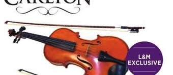 Long & McQuade Carlton cvn100 - 4/4 violin outfit offer