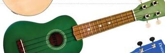 Long & McQuade Denver soprano ukulele - green offer