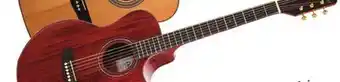 Long & McQuade Denver orchestra model mahogany top cutaway electric acoustic guitar - mahogany offer