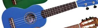 Long & McQuade Denver soprano ukulele - sparkle blue offer