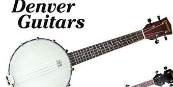 Long & McQuade Denver banjo ukulele w/bag offer