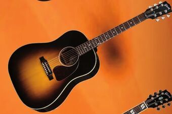 Gibson j-45 standard vintage sunburst