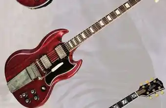 Long & McQuade Gibson custom shop 1964 les paul sg standard vos reissue w/maestro trem offer