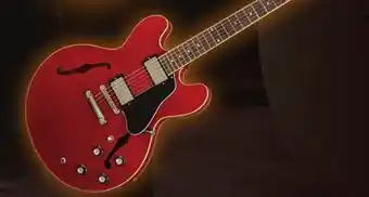 Long & McQuade Gibson es-335 satin - cherry offer