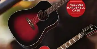 Long & McQuade Epiphone slash collection j-45 w/case - vermillion burst offer