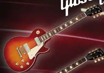 Long & McQuade Gibson les paul deluxe 70s - 70s cherry sunburst offer