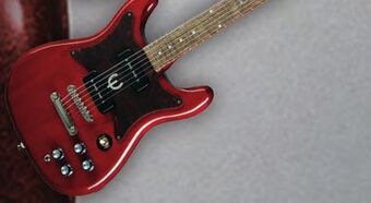 Long & McQuade Epiphone wilshire p-90 - cherry offer