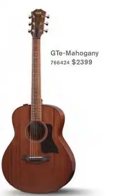 Long & McQuade Taylor guitars gte mahogany acoustic-electric guitar with case offer