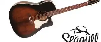 Long & McQuade Simon and patrick songsmith acoustic electric, bourbon burst offer