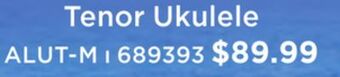 Long & McQuade Leho tenor ukulele offer