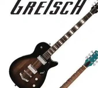 Long & McQuade Gretsch guitars g5260 electromatic jet baritone with v-stoptail, laurel fingerboard - bristol fog offer