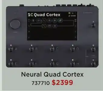 Long & McQuade Neural dsp quad cortex amp/fx processor offer
