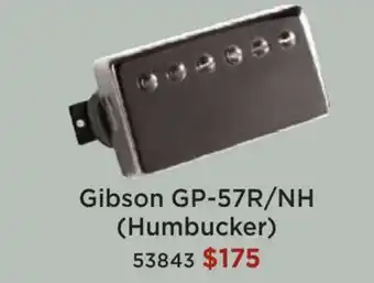 Long & McQuade Gibson '57 classic humbucker - nickel offer