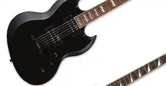 Long & McQuade Esp guitars ltd viper-201b baritone electric guitar - black offer