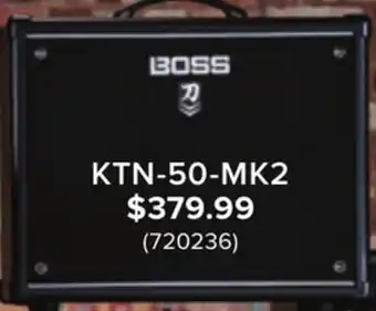 Long & McQuade Boss katana-50 mkii combo amplifier offer