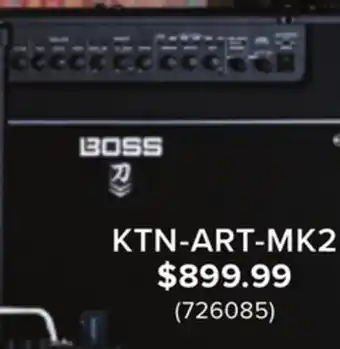 Long & McQuade Boss katana-artist mkii guitar combo amplifier offer