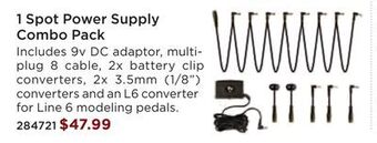 Long & McQuade Truetone 1 spot combo pack offer