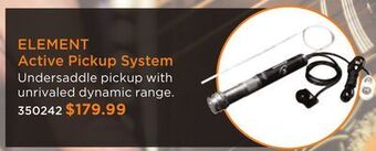Long & McQuade L.r baggs element active system offer