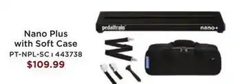 Long & McQuade Nano plus with soft case offer