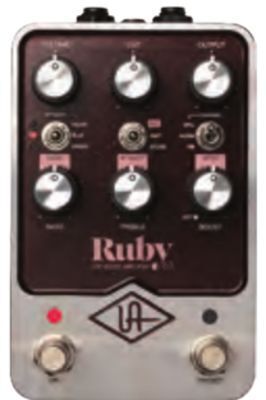 Long & McQuade Universal audio uafx ruby '63 top boost amplifier pedal offer