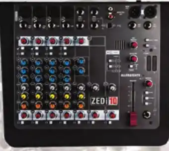 Long & McQuade Allen & heath zedi-10 10 channel hybrid mixer/interface offer