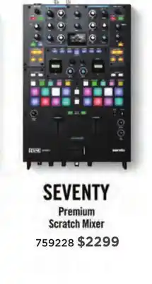 Long & McQuade Rane seventy a-trak signature edition battle mixer offer