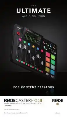 Long & McQuade Rodecaster pro ii integrated audio production studio offer