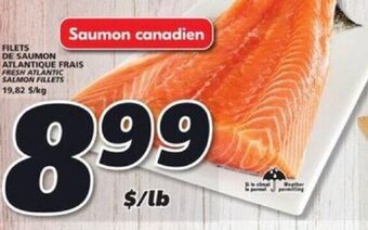 IGA Fresh Atlantic Salmon Fillets offer