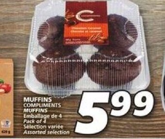 IGA Compliments Muffins offer