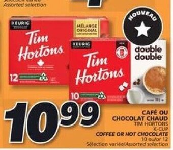 IGA Tim Hortons Coffee Or Hot Chocolate offer
