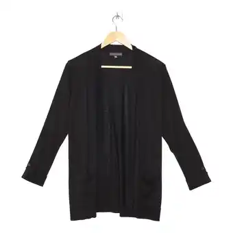 Giant Tiger Classic editions women's classic flair 3/4 sleeve open front cardigan with pockets offer