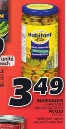 IGA Habitant Pickles offer