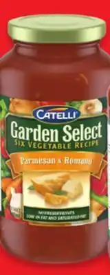 Walmart Catelli garden select pasta sauce offer