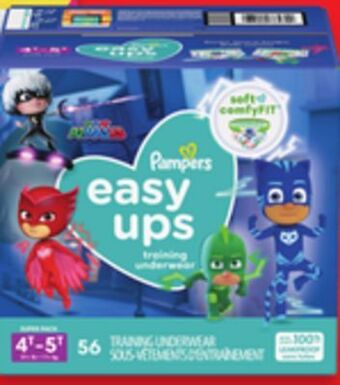 Walmart Pampers superpack easy ups offer