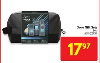 Walmart Dove gift sets offer