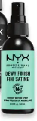 Walmart Nyx professional makeup setting spray offer
